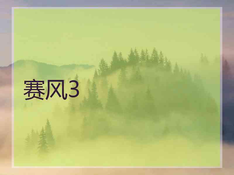 赛风3