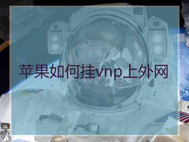 苹果如何挂vnp上外网