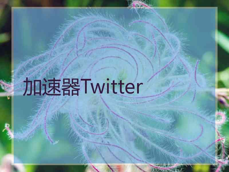 加速器Twitter