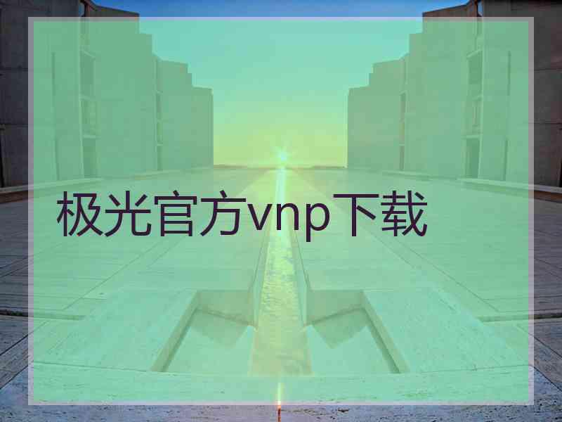 极光官方vnp下载