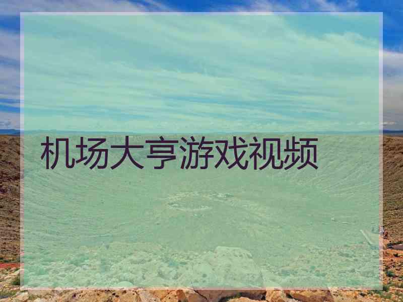 机场大亨游戏视频