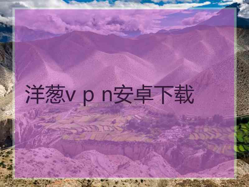 洋葱v p n安卓下载