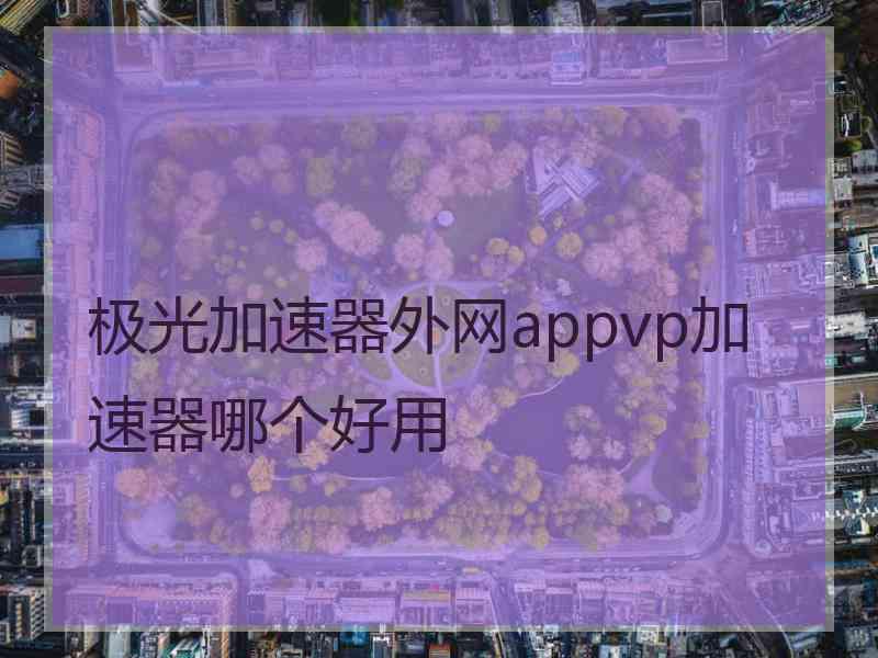 极光加速器外网appvp加速器哪个好用