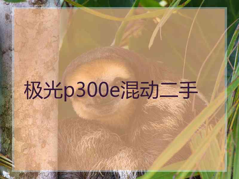 极光p300e混动二手