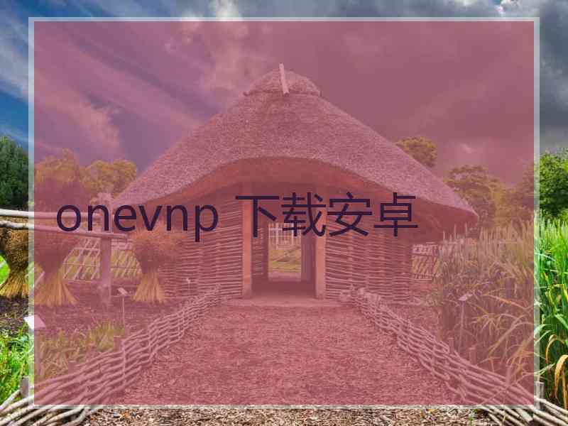 onevnp 下载安卓