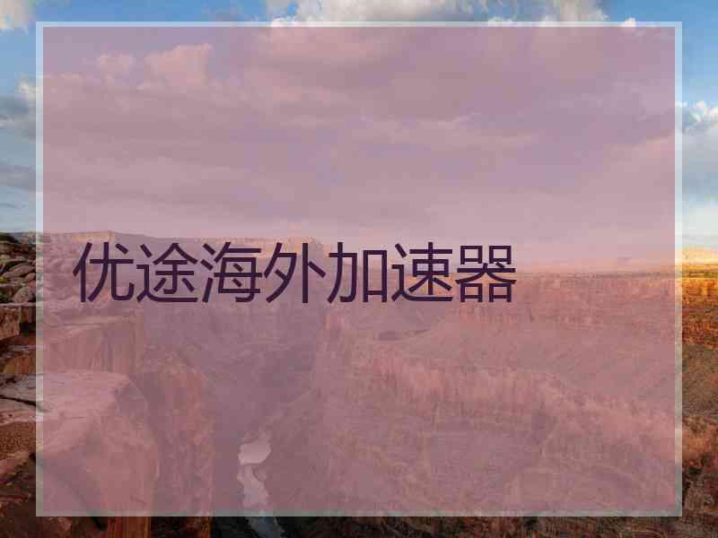 优途海外加速器