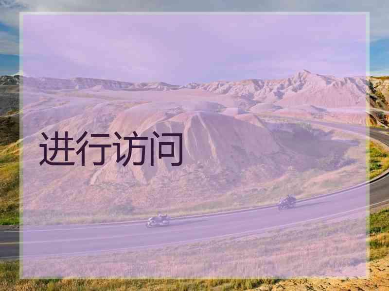 进行访问
