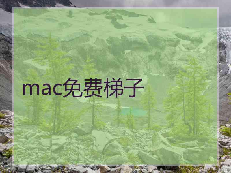 mac免费梯子