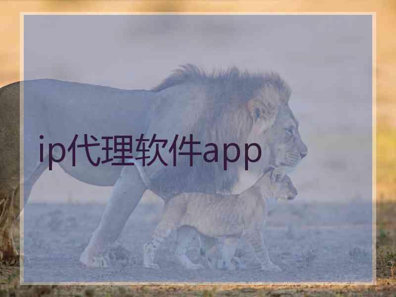 ip代理软件app
