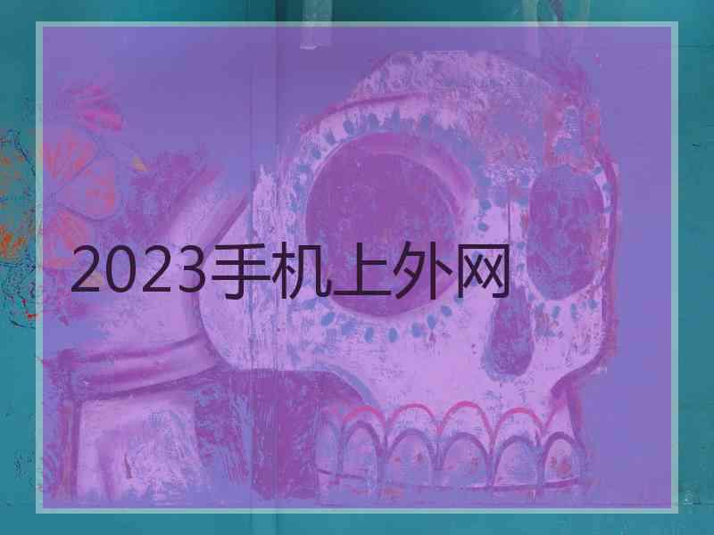 2023手机上外网