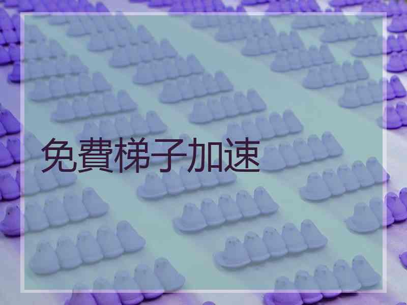 免費梯子加速