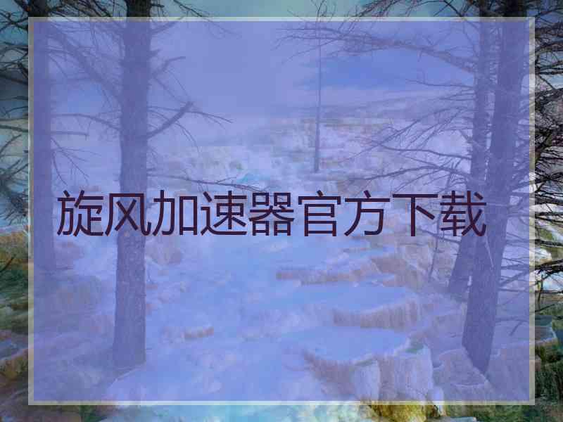 旋风加速器官方下载