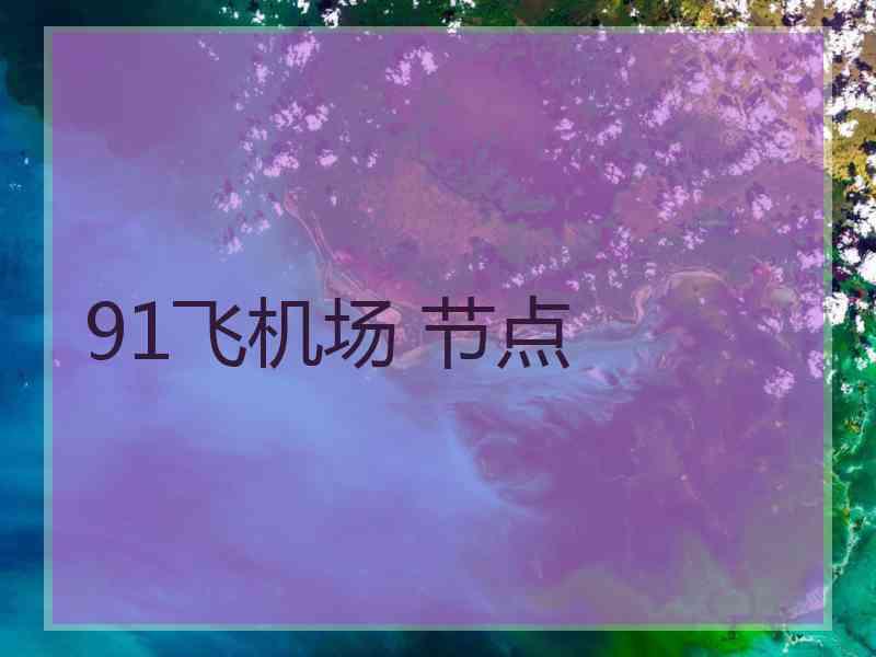 91飞机场 节点