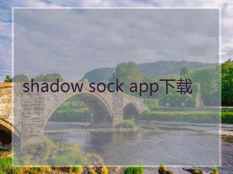 shadow sock app下载