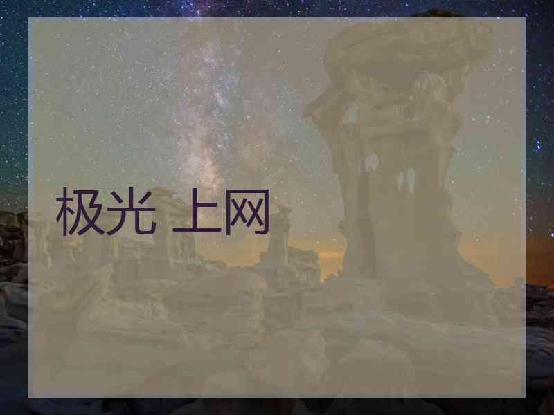 极光 上网