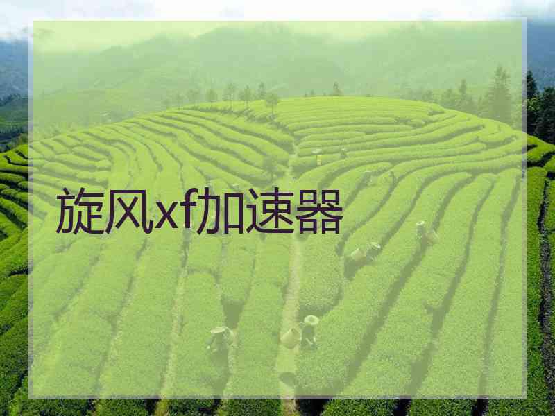 旋风xf加速器