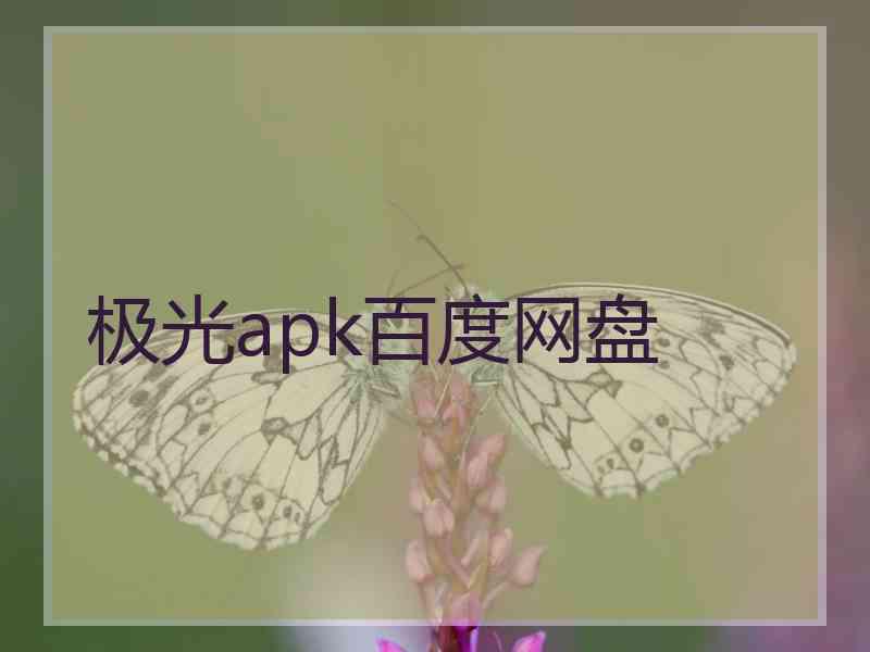 极光apk百度网盘