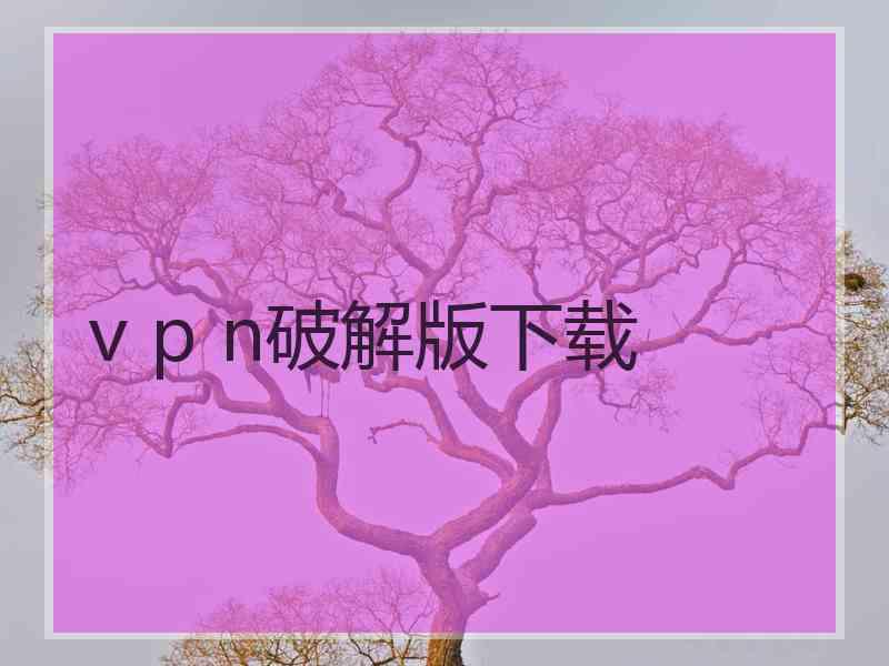 v p n破解版下载