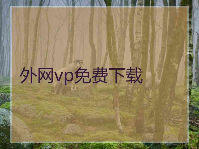 外网vp免费下载