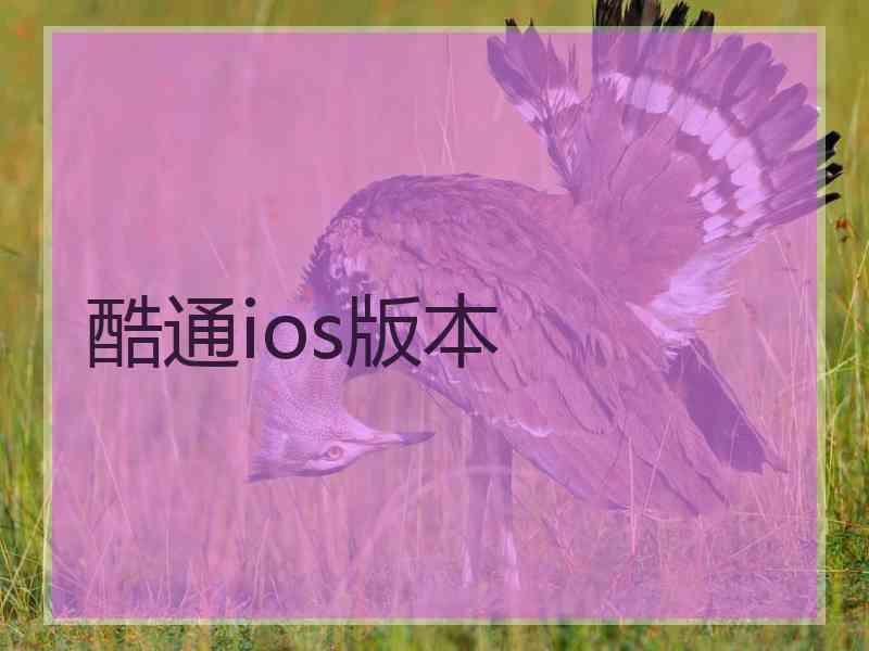酷通ios版本