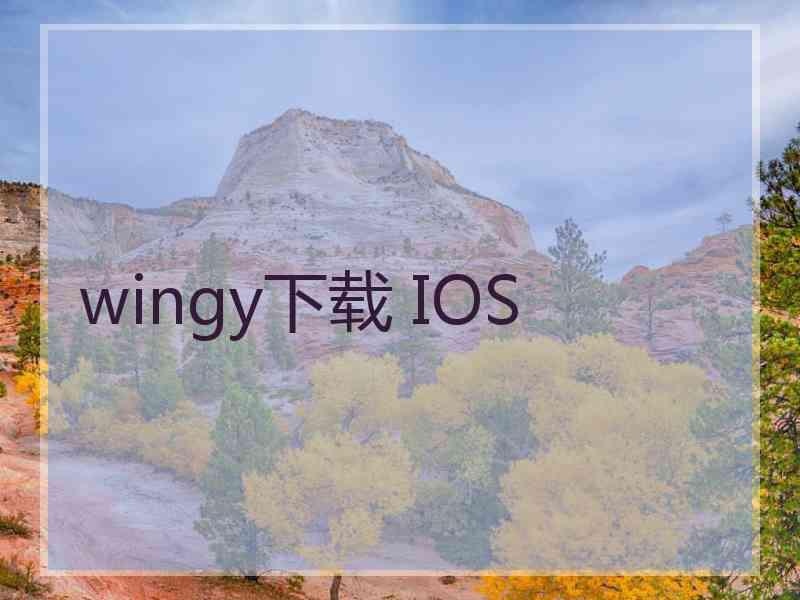 wingy下载 IOS