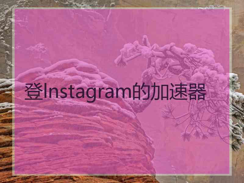 登lnstagram的加速器