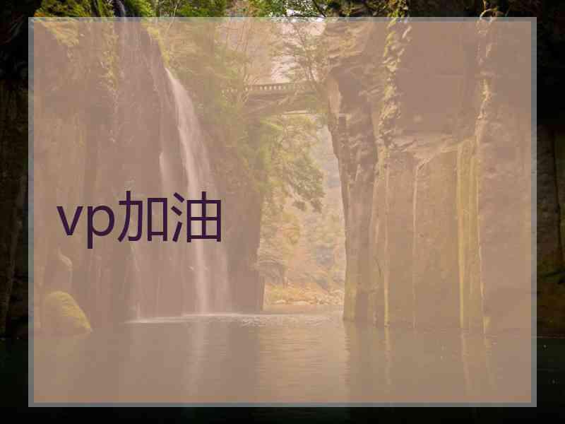 vp加油
