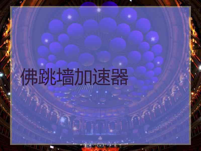 佛跳墙加速器