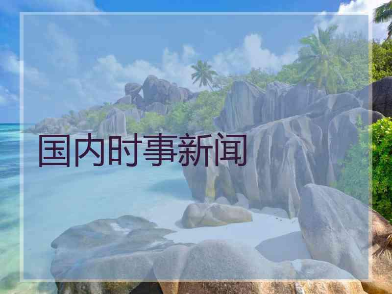 国内时事新闻