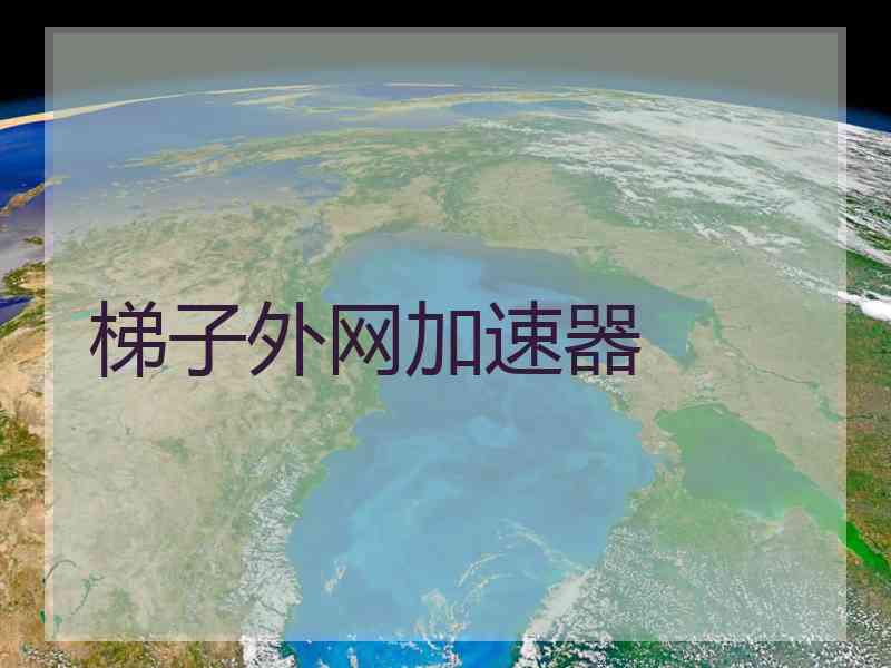 梯子外网加速器