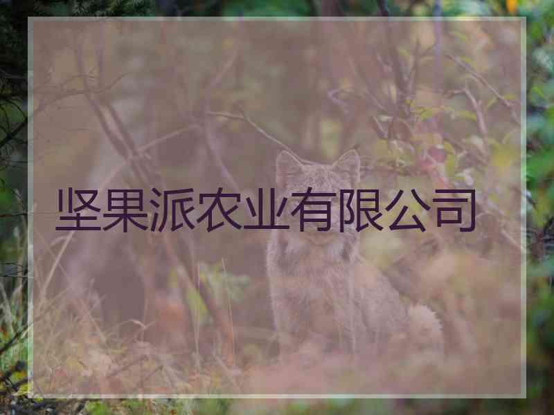 坚果派农业有限公司