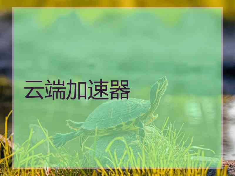 云端加速器