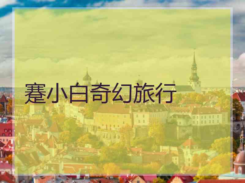 蹇小白奇幻旅行