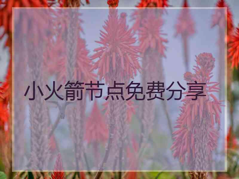 小火箭节点免费分享