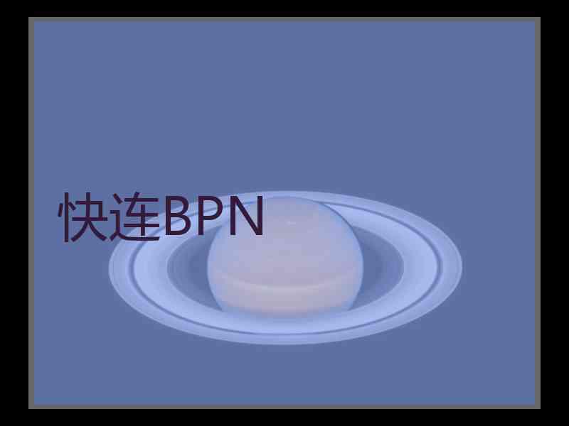 快连BPN