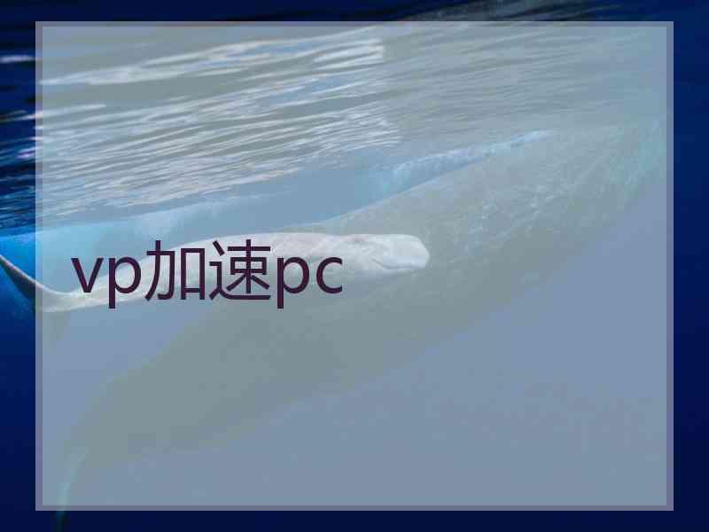 vp加速pc