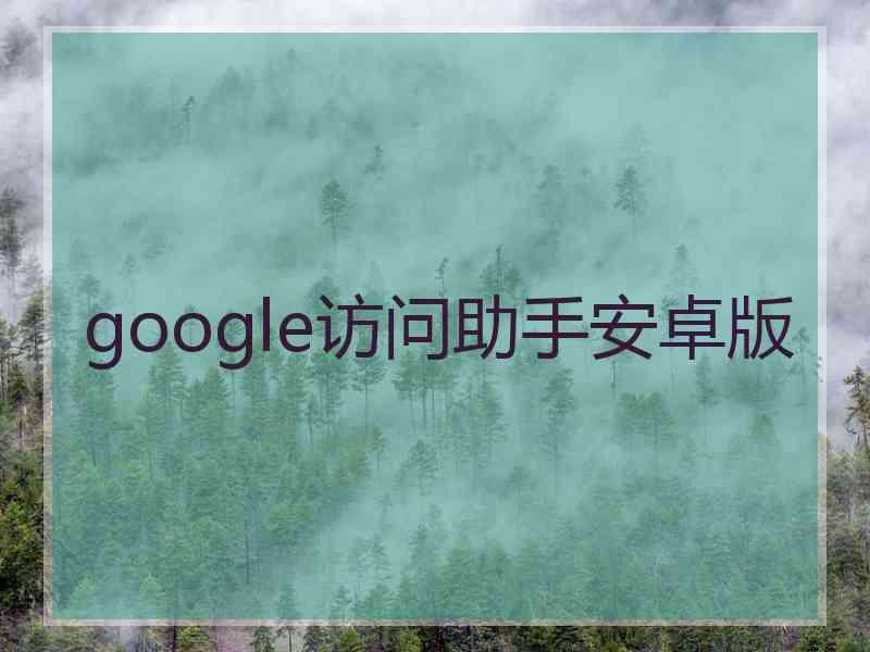 google访问助手安卓版