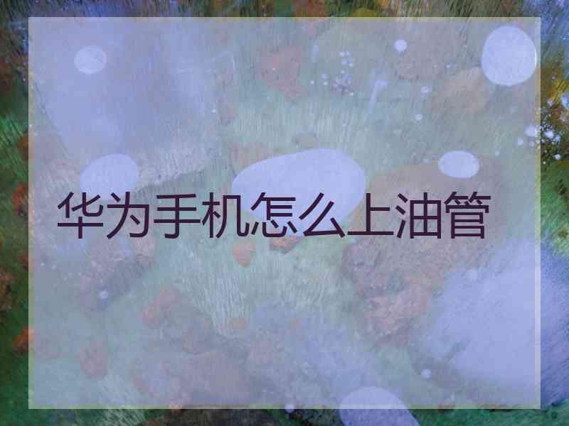 华为手机怎么上油管