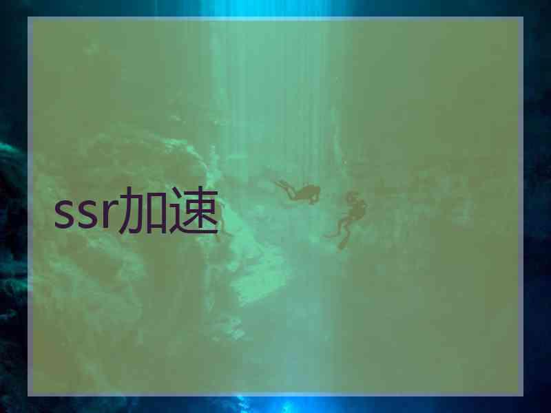 ssr加速