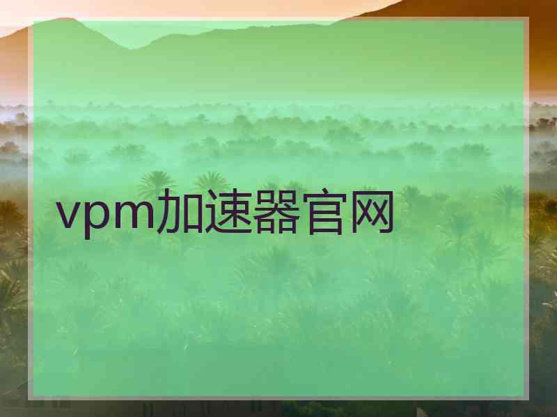 vpm加速器官网