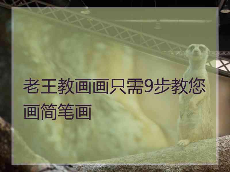 老王教画画只需9步教您画简笔画