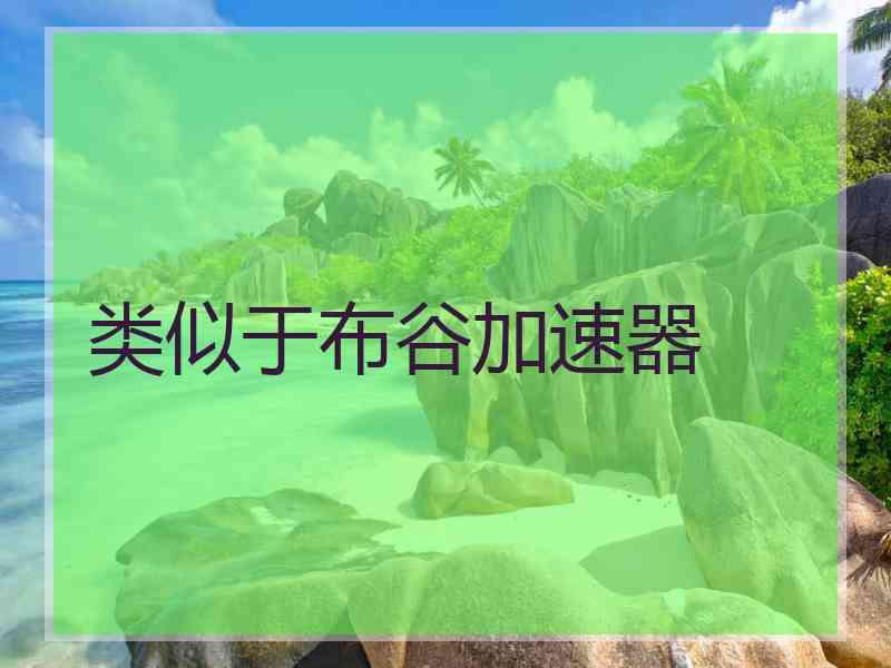 类似于布谷加速器