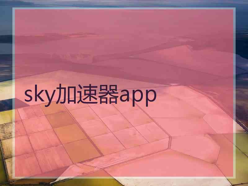 sky加速器app