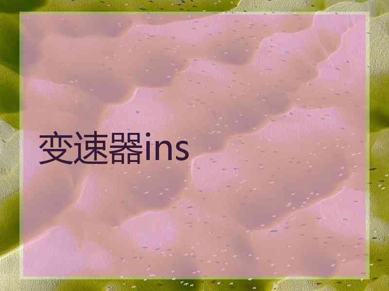 变速器ins