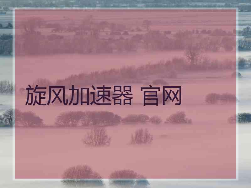 旋风加速器 官网