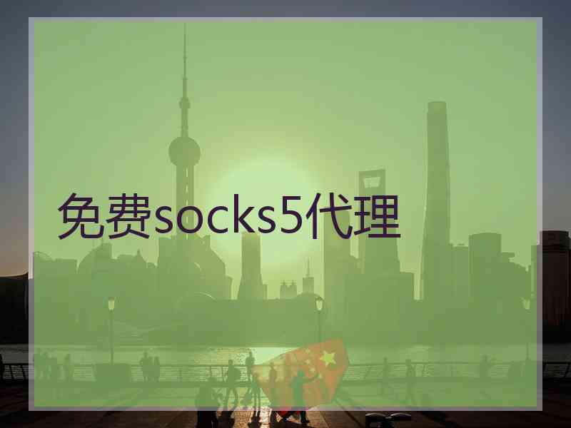 免费socks5代理