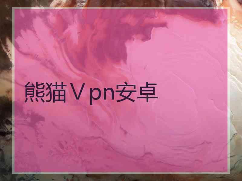 熊猫Ⅴpn安卓