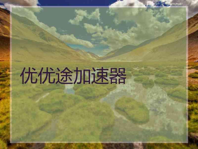 优优途加速器