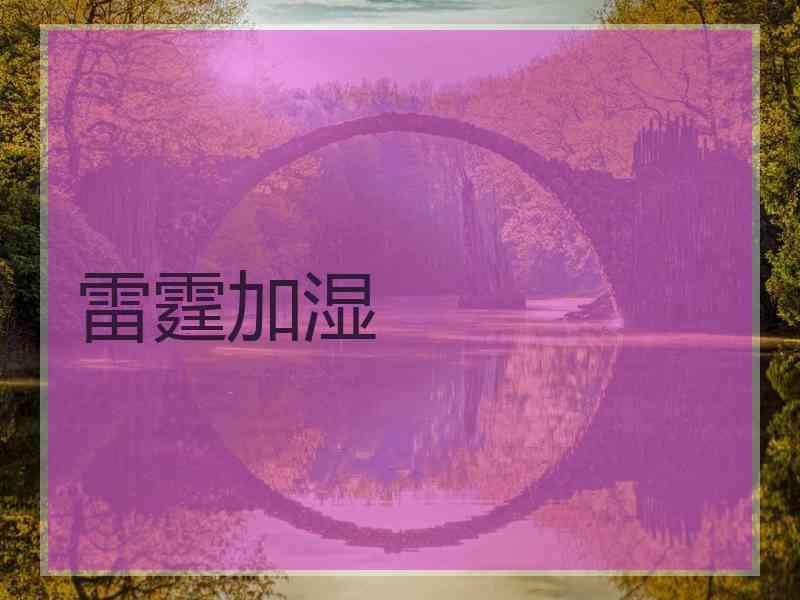 雷霆加湿