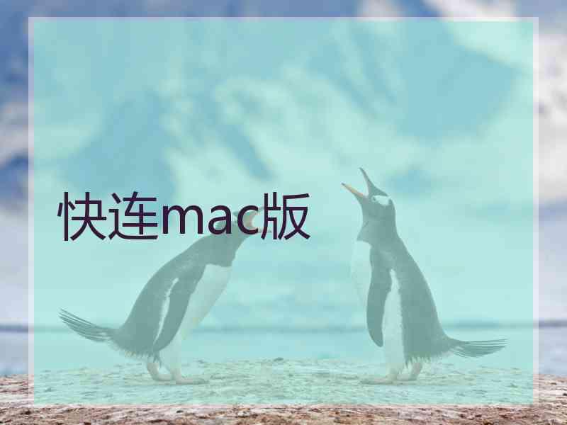 快连mac版